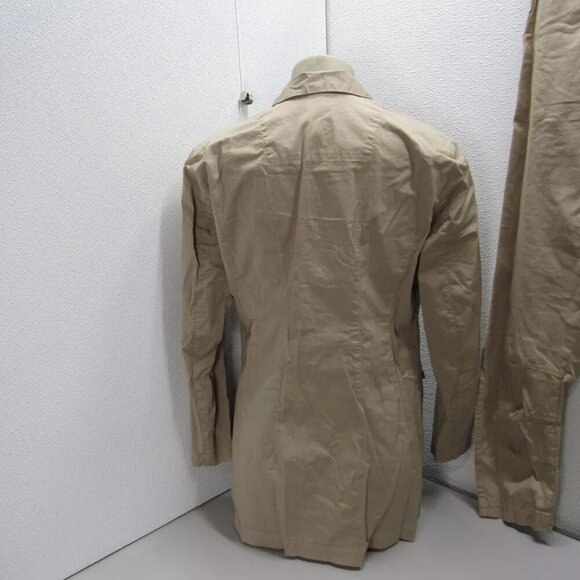 NEW BITTE KAI RAND Womens Cotton Twill Pant and Jacket Set Size M Beige - Picture 11 of 15
